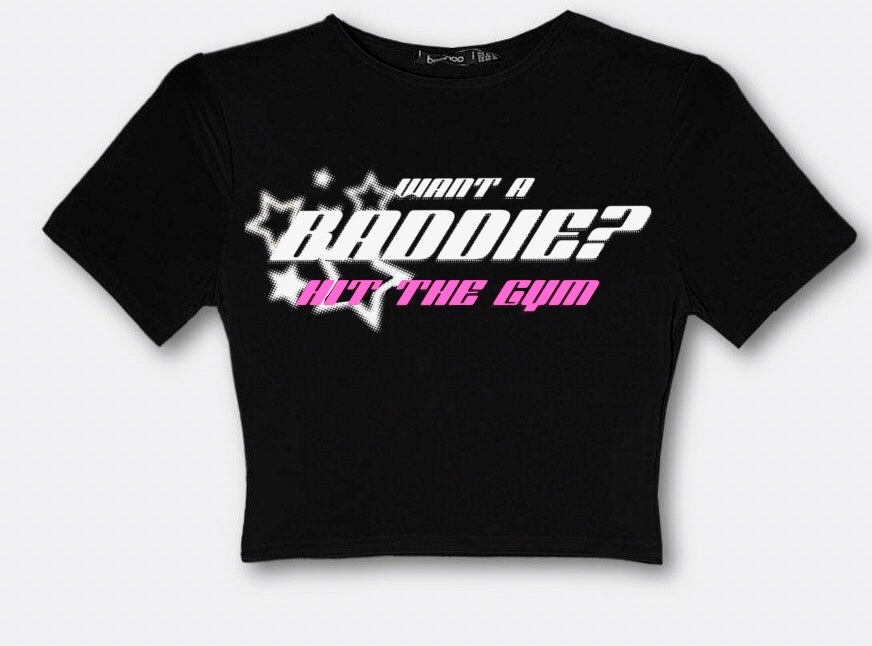 BADDIE CROP TEE